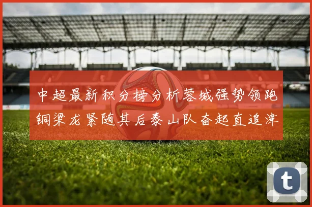 中超最新积分榜分析蓉城强势领跑铜梁龙紧随其后泰山队奋起直追津门虎仍需努力